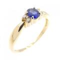 K18YG サファイヤ リング 0.31CT