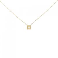 K18YG ダイヤモンド ネックレス 0.01CT