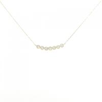 K18YG ダイヤモンド ネックレス 0.2CT