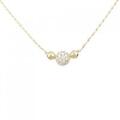 K18YG ダイヤモンド ネックレス 0.32CT
