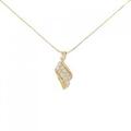 K18YG ダイヤモンド ネックレス 0.3CT