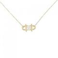 K18YG ダイヤモンド ネックレス 0.53CT