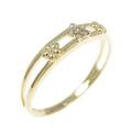 K18YG ダイヤモンド リング 0.03CT