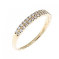 K18YG ダイヤモンド リング 0.11CT