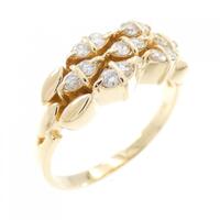 K18YG ダイヤモンド リング 0.36CT