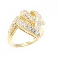 K18YG ダイヤモンド リング 0.40CT