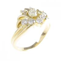 K18YG ダイヤモンド リング 0.50CT