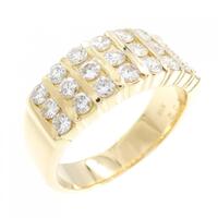K18YG ダイヤモンド リング 1.02CT