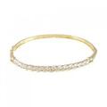 K18YG/K18WG ダイヤモンド バングル 0.60CT