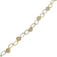 K18スリーカラー ブレスレット