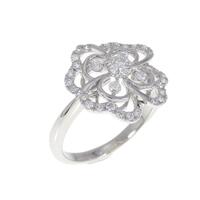 PT クローバー ダイヤモンド リング 0.157CT