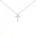 PT クロス ダイヤモンド ネックレス 0.38CT