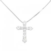 PT クロス ダイヤモンド ネックレス 2.022CT