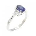 PT サファイヤ リング 0.83CT