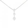 PT スリーストーン ダイヤモンド ネックレス 0.700CT