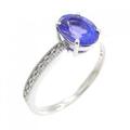 PT タンザナイト リング 1.17CT