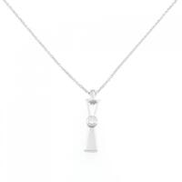 PT ダイヤモンド ネックレス 0.09CT