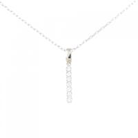 PT1000/PT ダイヤモンド ネックレス 0.09CT