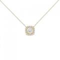 【リメイク】プラチナダイヤモンドネックレス 0.528CT H SI1 VG