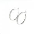【新品】K18WG ダイヤモンド ピアス 0.60CT