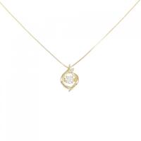 【新品】K18YG ダイヤモンド ネックレス 0.159CT