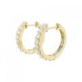 【新品】K18YG ダイヤモンド ピアス 1.002CT