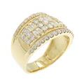【新品】K18YG ダイヤモンド リング 2.00CT