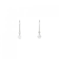 【新品】PT ダイヤモンド ピアス 0.20CT