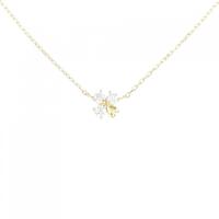 アーカー クローバー ダイヤモンドネックレス