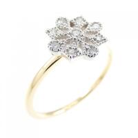 アガット ダイヤモンドリング 0.08CT