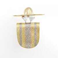 タサキ ダイヤモンドブローチ 0.56CT