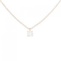 ティファニー ソリティア ネックレス 0.22CT I VVS2 3EXT