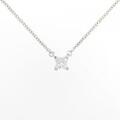 ティファニー プリンセス ネックレス 0.21CT D VVS1 プリンセスカット