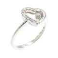 フォリフォリ ハート ダイヤモンドリング 0.06CT