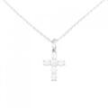 平和堂 クロス ダイヤモンドネックレス 0.58CT