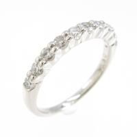 PT ハーフエタニティ ダイヤモンド リング 0.30CT