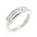 PT/K18YG ダイヤモンド リング 1.00CT