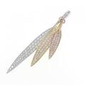 750スリーカラー ダイヤモンド ペンダント 1.50CT