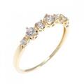 K18YG ダイヤモンド リング 0.30CT