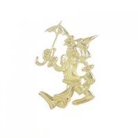 K18YG ピエロ ブローチ