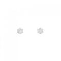 PT ソリティア ダイヤモンド ピアス 0.50CT