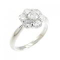 PT フラワー ダイヤモンド リング 1.00CT