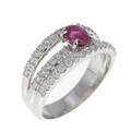 PT ルビー リング 0.50CT