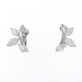 カシケイ リーフ ダイヤモンド イヤリング 1.20CT