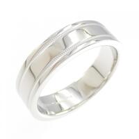 ティファニー ダブルミルグレイン リング