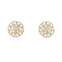 K18YG ダイヤモンド ピアス 0.24CT
