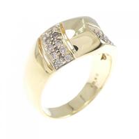K18YG ダイヤモンド リング 0.50CT