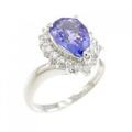 PT タンザナイト リング 1.67CT