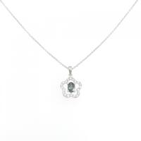 ミキモト フラワー アレキサンドライト ネックレス 0.47CT