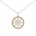 K18PG ダイヤモンド ネックレス 0.33CT